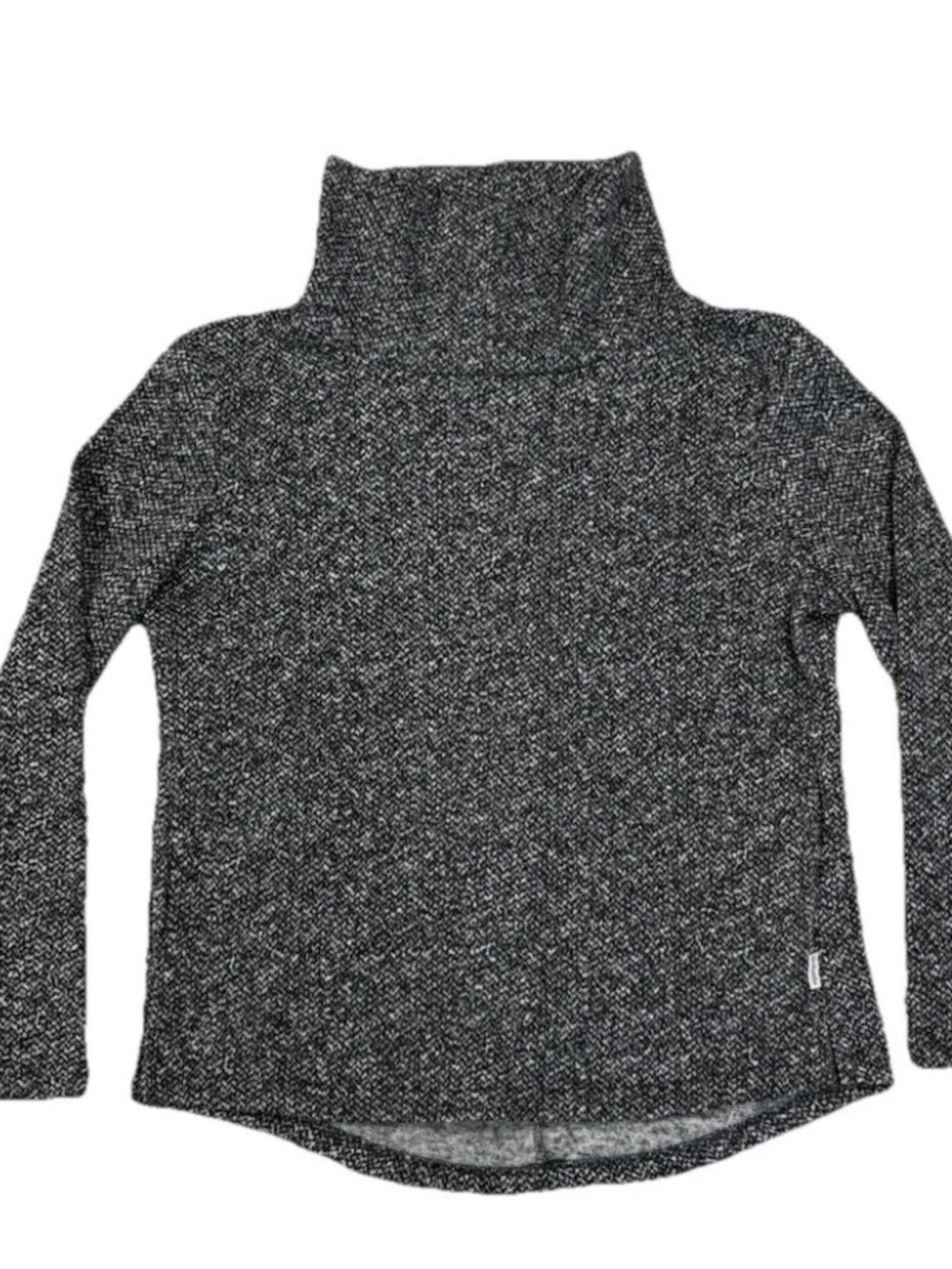 Avalanche Heathered Charcoal Turtleneck Sweater